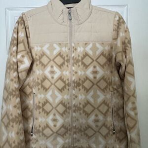 Ariat Women's Tan Geometric Ski Jacket